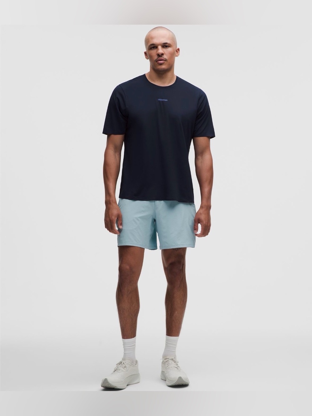 Lululemon Men's pace breaker Shorts in SeaFoam #athletic #running #lululemon